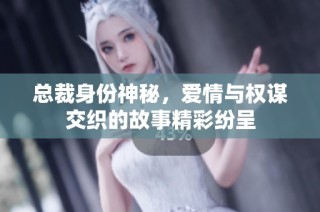 总裁身份神秘，爱情与权谋交织的故事精彩纷呈