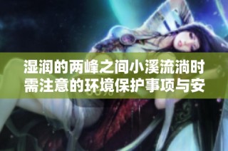 湿润的两峰之间小溪流淌时需注意的环境保护事项与安全提示