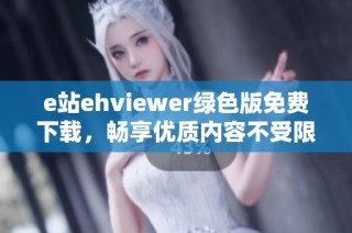 e站ehviewer绿色版免费下载，畅享优质内容不受限制