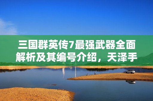 三国群英传7最强武器全面解析及其编号介绍，天泽手游网攻略分享