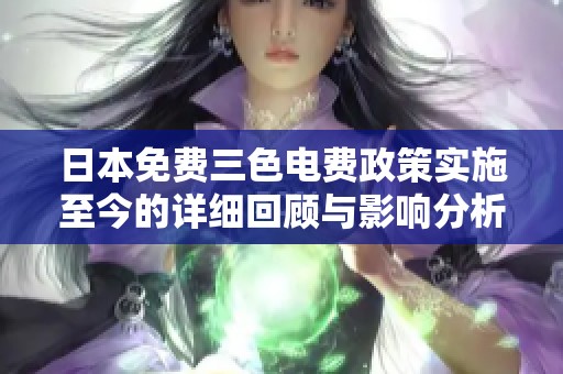 日本免费三色电费政策实施至今的详细回顾与影响分析