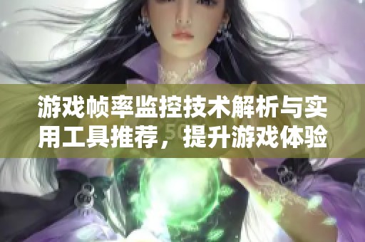游戏帧率监控技术解析与实用工具推荐，提升游戏体验的秘籍