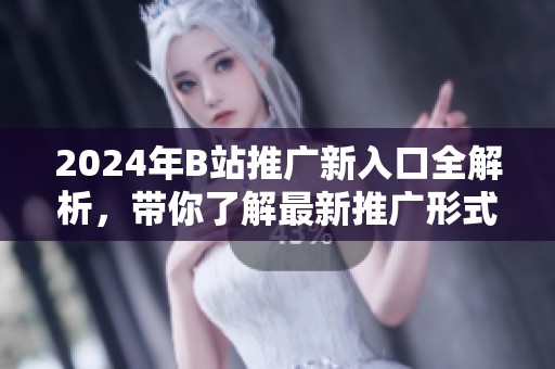 2024年B站推广新入口全解析，带你了解最新推广形式和策略